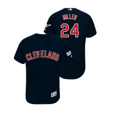 Cleveland Indians 2019 All-Star Game Patch Navy #24 Andrew Miller Flex Base Jersey