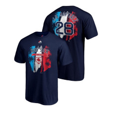 Boston Red Sox Navy #28 J.D. Martinez Majestic T-Shirt 2019 Spring Training