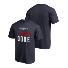 Boston Red Sox Damage Done Navy Majestic T-Shirt 2018 World Series Champions