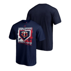 Minnesota Twins Base on Balls Navy Grapefruit League T-Shirt 2019 Spring Training