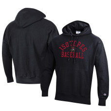 Men's Albuquerque Isotopes Champion Black Baseball Reverse Weave Pullover Hoodie