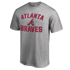 Men's Atlanta Braves Ash Victory Arch T-Shirt