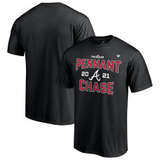 Men's Atlanta Braves Fanatics Branded Black 2021 Division Series Winner Locker Room T-Shirt
