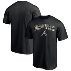 Men's Atlanta Braves Fanatics Branded Black Perennial Power T-Shirt