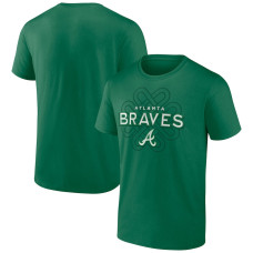 Men's Atlanta Braves Fanatics Branded Kelly Green St. Patrick's Day Celtic Knot T-Shirt