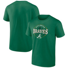 Men's Atlanta Braves Fanatics Branded Kelly Green St. Patrick's Day Lucky T-Shirt