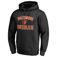 Men's Baltimore Orioles Black Victory Arch Pullover Hoodie