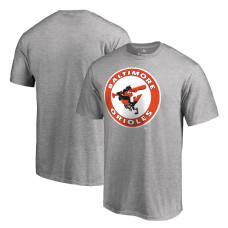 Men's Baltimore Orioles Fanatics Branded Ash Cooperstown Collection Forbes T-Shirt