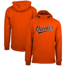 Men's Baltimore Orioles Levelwear Orange Shift Sportswear Core Logo Pullover Hoodie
