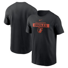 Men's Baltimore Orioles Nike Black Team T-Shirt