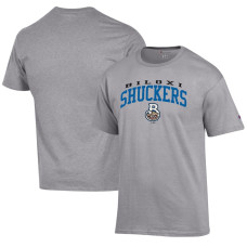 Men's Biloxi Shuckers Champion Gray Jersey T-Shirt