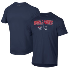 Men's Binghamton Rumble Ponies Under Armour Navy Tech T-Shirt