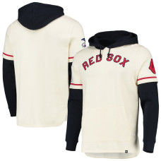 Men's Boston Red Sox '47 Cream Trifecta Shortstop Pullover Hoodie