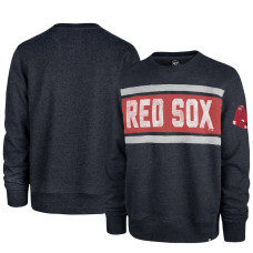 Men's Boston Red Sox '47 Navy Bypass Tribeca Pullover Sweatshirt