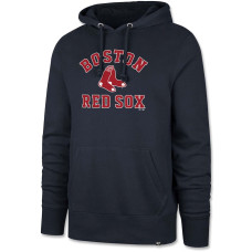 Men's Boston Red Sox '47 Navy Varsity Arch Headline Pullover Hoodie
