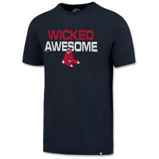 Men's Boston Red Sox '47 Navy Wicked Awesome Scrum T-Shirt