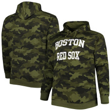 Men's Boston Red Sox Camo Allover Print Pullover Hoodie
