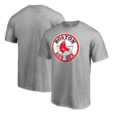 Men's Boston Red Sox Fanatics Branded Ash Cooperstown Collection Forbes T-Shirt