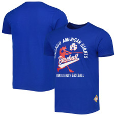 Men's Chicago American Giants Stitches Royal Soft Style T-Shirt