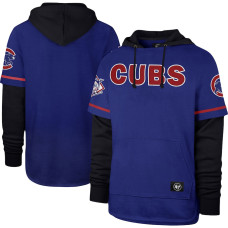 Men's Chicago Cubs '47 Royal Trifecta Shortstop Pullover Hoodie
