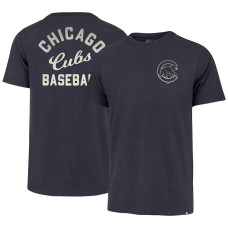 Men's Chicago Cubs  '47 Navy Turn Back Franklin T-Shirt