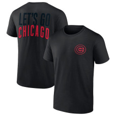 Men's Chicago Cubs Fanatics Branded Black In It To Win It T-Shirt