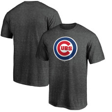 Men's Chicago Cubs Fanatics Branded Charcoal Official Logo T-Shirt