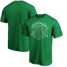 Men's Chicago Cubs Fanatics Branded Green St. Patrick's Day Tullamore Team T-Shirt