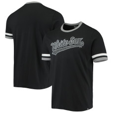 Men's Chicago White Sox '47 Black Team Name T-Shirt