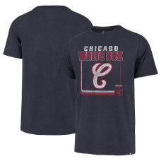 Men's Chicago White Sox  '47 Navy Borderline Franklin T-shirt