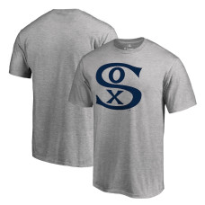 Men's Chicago White Sox Fanatics Branded Ash Cooperstown Collection Forbes T-Shirt