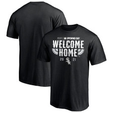 Men's Chicago White Sox Fanatics Branded Black 2021 Opening Day T-Shirt