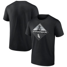 Men's Chicago White Sox Fanatics Branded Black 2023 MLB Spring Training Diamond T-Shirt