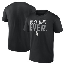 Men's Chicago White Sox Fanatics Branded Black Best Dad Ever T-Shirt