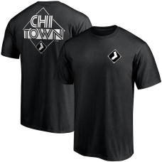 Men's Chicago White Sox Fanatics Branded Black Chi Town Hometown T-Shirt