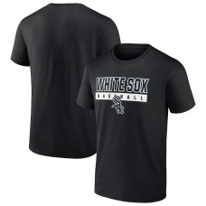 Men's Chicago White Sox Fanatics Branded Black In The Mitt T-Shirt