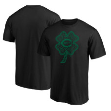 Men's Cincinnati Reds Fanatics Branded Black St. Patrick's Day Celtic Charm T-Shirt