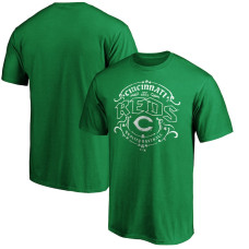 Men's Cincinnati Reds Fanatics Branded Green St. Patrick's Day Tullamore Team T-Shirt
