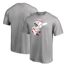 Men's Cincinnati Reds Fanatics Branded Heathered Gray Huntington T-Shirt