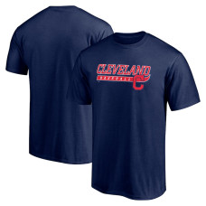 Men's Cleveland Indians Navy Take the Lead T-Shirt