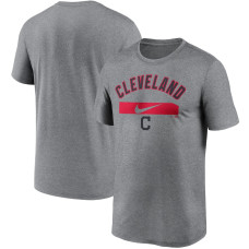 Men's Cleveland Indians Nike Gray City Legend Practice Performance T-Shirt