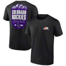 Men's Colorado Rockies Fanatics Branded Black Bring It T-Shirt