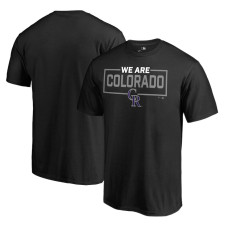 Men's Colorado Rockies Fanatics Branded Black We Are Icon T-Shirt