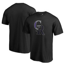 Men's Colorado Rockies Fanatics Branded Black X-Ray T-Shirt