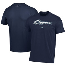 Men's Columbus Clippers Under Armour Navy Performance T-Shirt