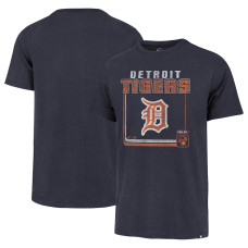 Men's Detroit Tigers  '47 Navy Borderline Franklin T-shirt