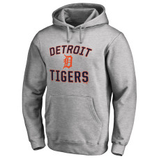 Men's Detroit Tigers Ash Victory Arch Pullover Hoodie
