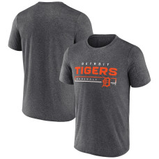 Men's Detroit Tigers Fanatics Branded Heathered Charcoal Durable Goods Synthetic T-Shirt