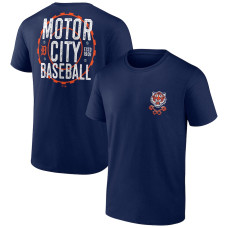 Men's Detroit Tigers Fanatics Branded Navy Bring It Motor City T-Shirt