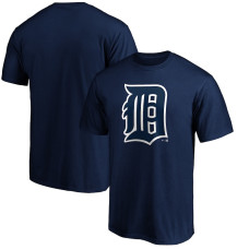 Men's Detroit Tigers Fanatics Branded Navy Cooperstown Collection Forbes Team Logo T-Shirt
